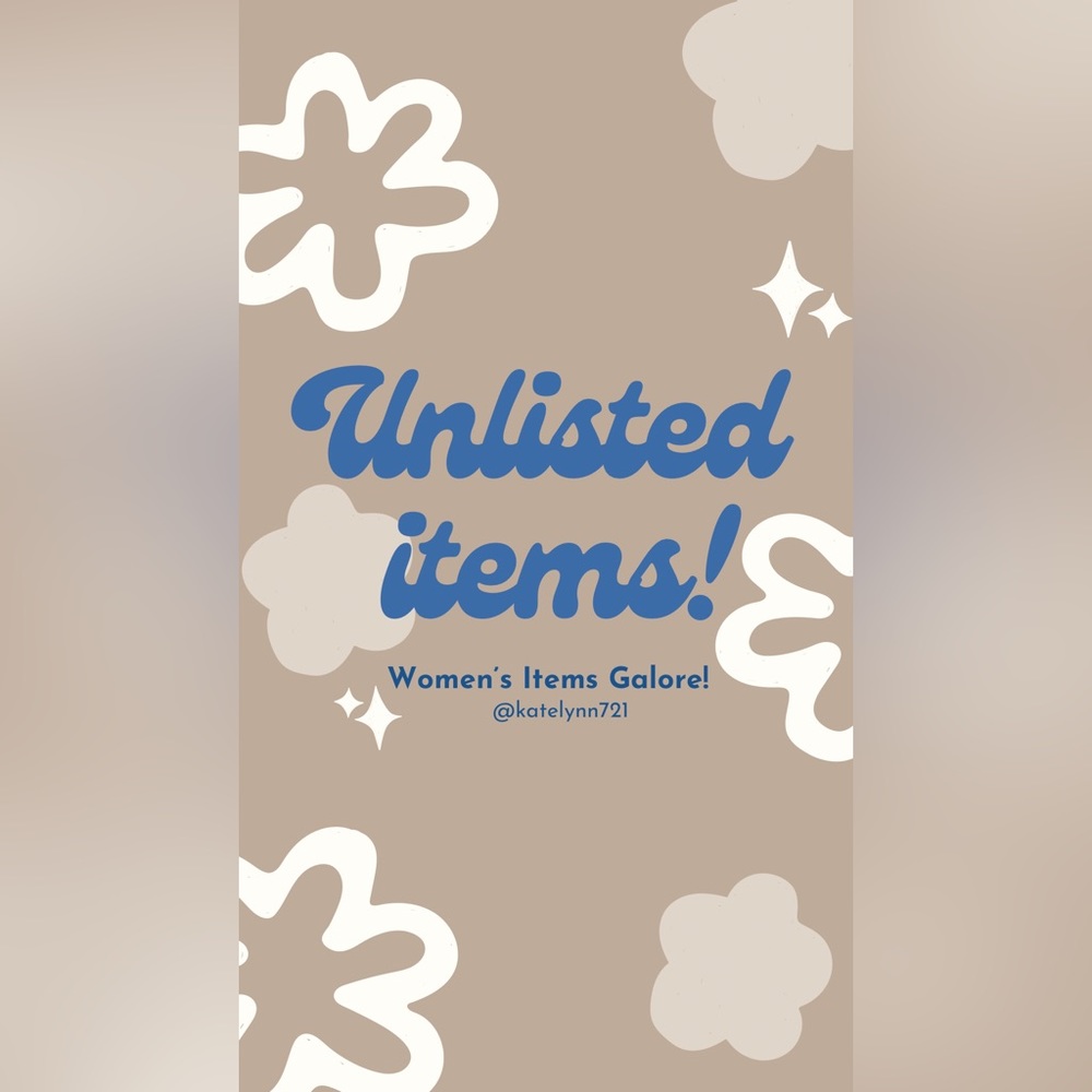 Unlisted Women’s Show Item!